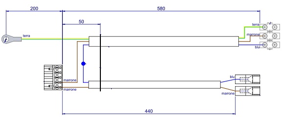 MCZ MUSA HYDRO 15 Pumpe Verbindungskabel