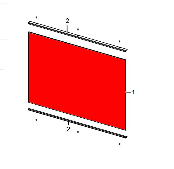 MCZ QUBO 80 Air Sichtscheibe